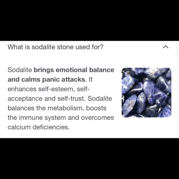 Sodalite Gemstone Ring in vintage setting - Picture 4 of 6